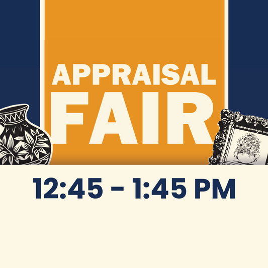 Appraisal Fair | Sat, Oct 10 | 12:45-1:45 PM