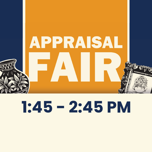 Appraisal Fair | Sat, Oct 10 | 1:45-2:45 PM