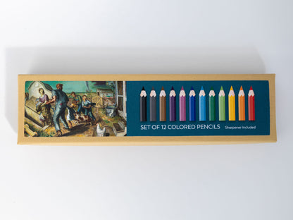 The Tornado (Tornado over Kansas) 12pc Colored Pencil Kit