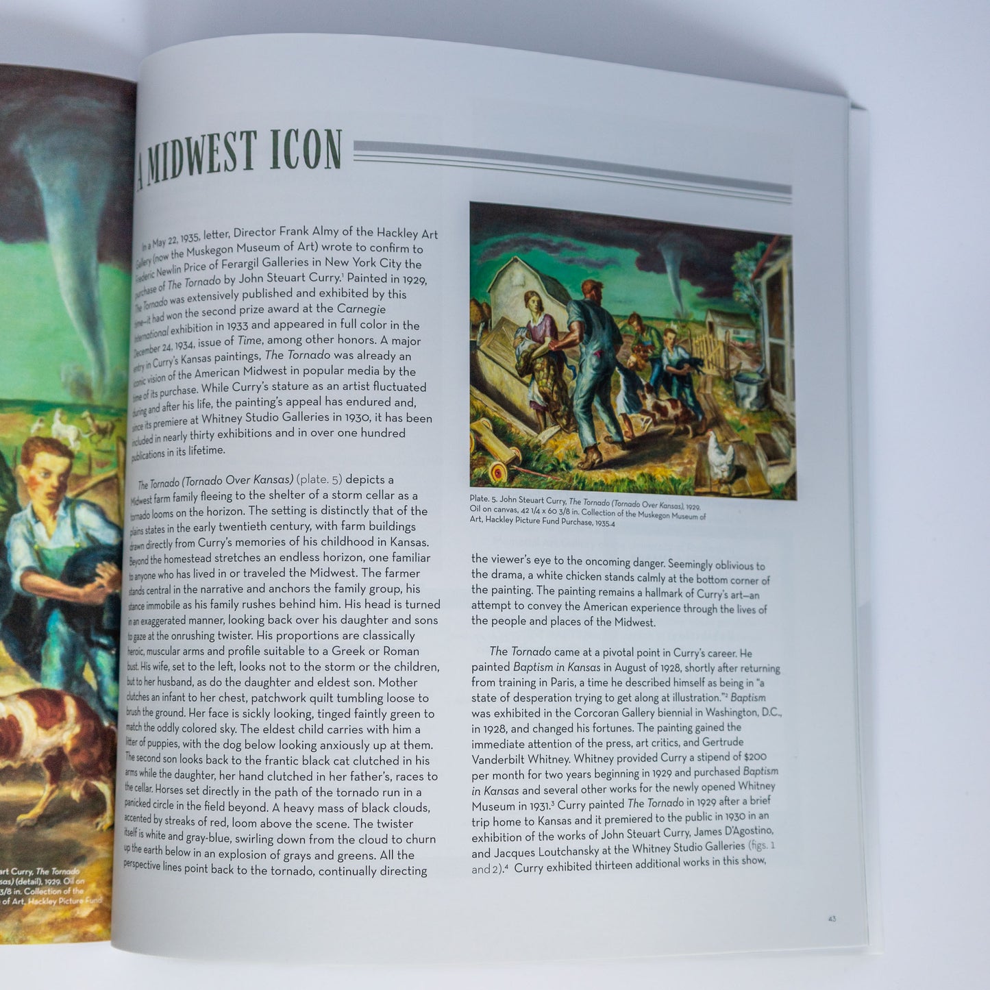 "John Steuart Curry: Weathering the Storm" Exhibition Catalogue